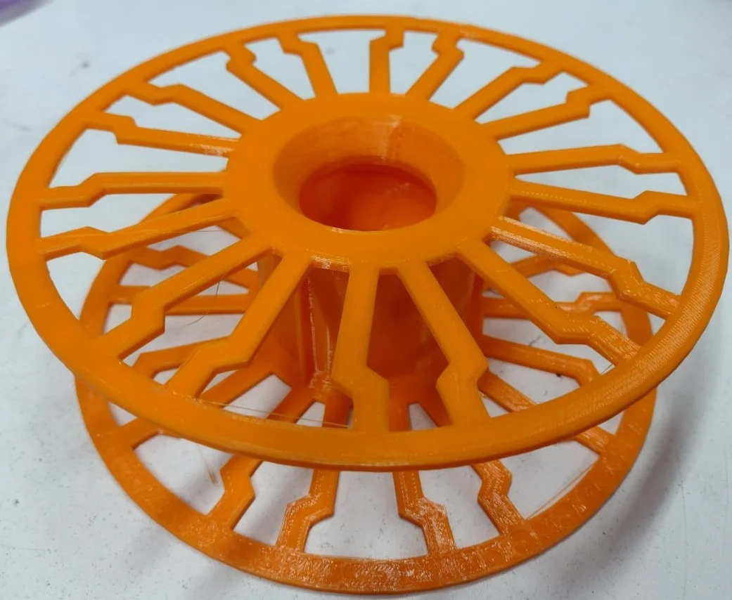 CARRETE PARA RECARGA HELLBOT SIN FILAMENTO ARCHIVOS GRATIS PARA DESGARGAR CARRETEL BOBINA