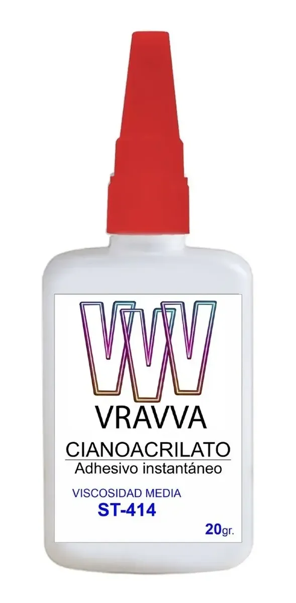 Adhesivo Pegamento Cianoacrilato St414 Visc/media 20 G Ciano