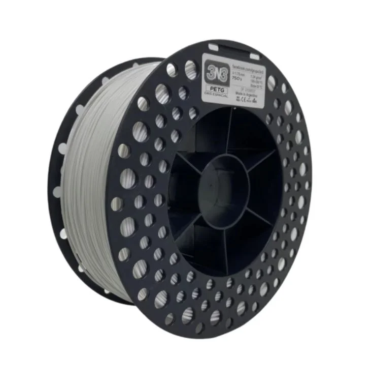 GRIS ESPACIAL PETG 3N3 FILAMENTO 3D 1.75MM 1kg M88IGE175CJ