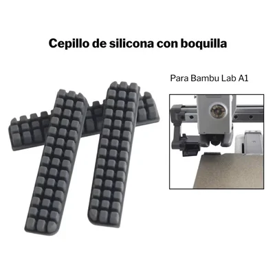 32935-Kit x3 Cepillo silicona Nozzle para Bambu Lab A1 C14