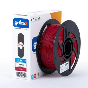 BORDO PLA 870 GRILON FILAMENTO 3D 1.75MM 1KG