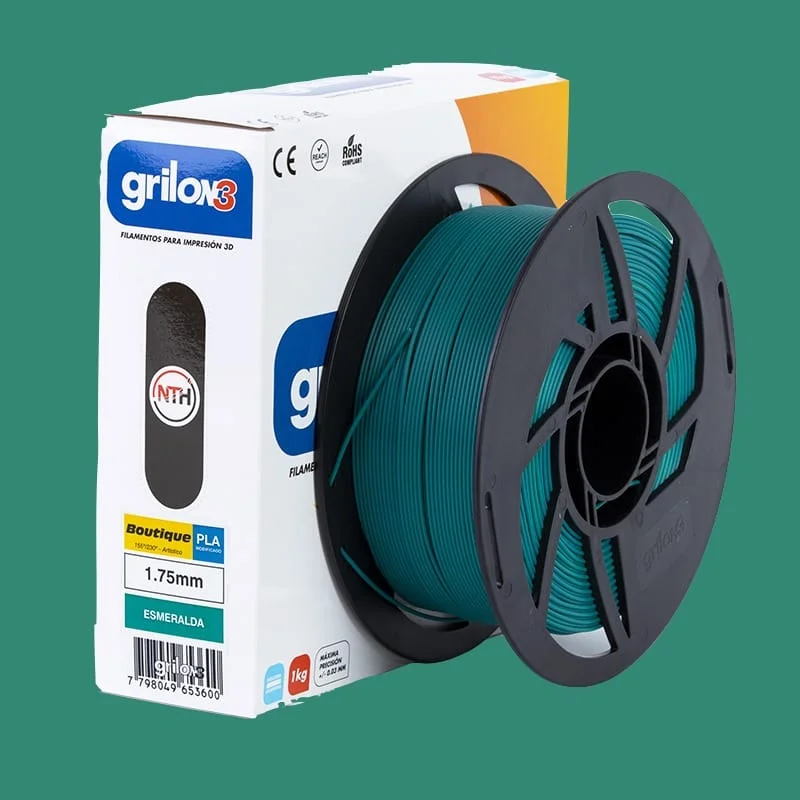 ESMERALDA PLA BOUTIQUE GRILON FILAMENTO 3D 1.75MM 1KG