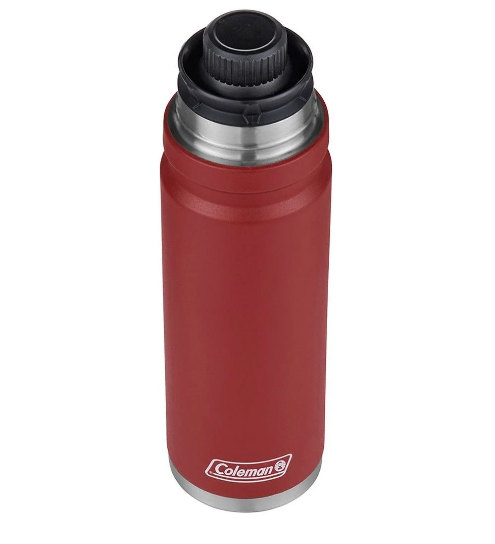Termo ROJO De Acero Inoxidable Coleman 1,2 Litros