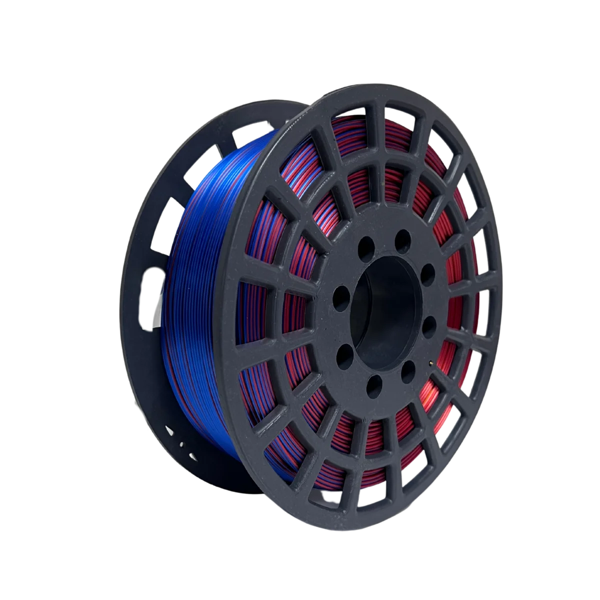 SILK TRICOLOR ORO ROJO AZUL  GOLD RED BLUE GST SIN CAJA PLA SILK Filamento 3D 1.75 1KG