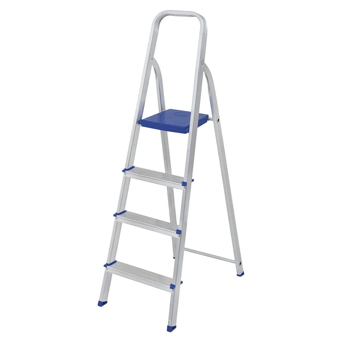 Escalera de aluminio hogar 4 escalones Mor