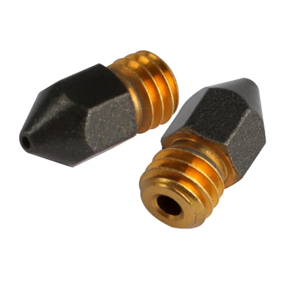 32222-Pico de Bronce teflonado MK8 1.0mm Filamento 1.75 - nozzle hotend