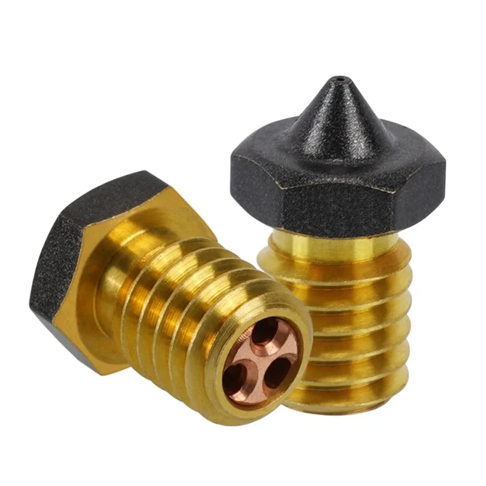 32451-Pico bronce 1.75 E3DV6 Clone-CHT Alto flujo 0.6 Teflonado