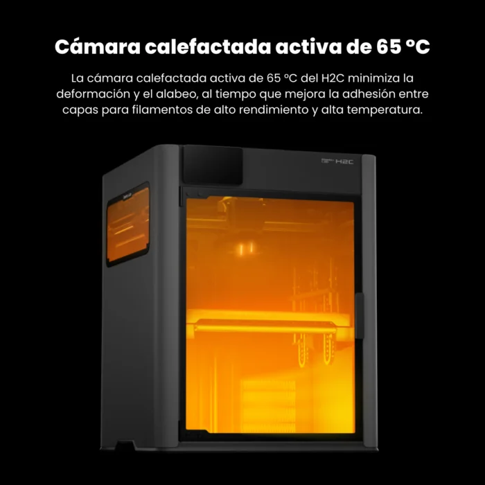 H2C Combo AMS Bambu Lab 492 x 514 x 626 mm Impresora 3D FDM
