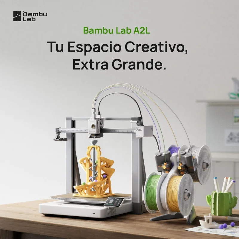A2L 330x320x325 mm Impresora 3D FDM Bambu Lab PREVENTA