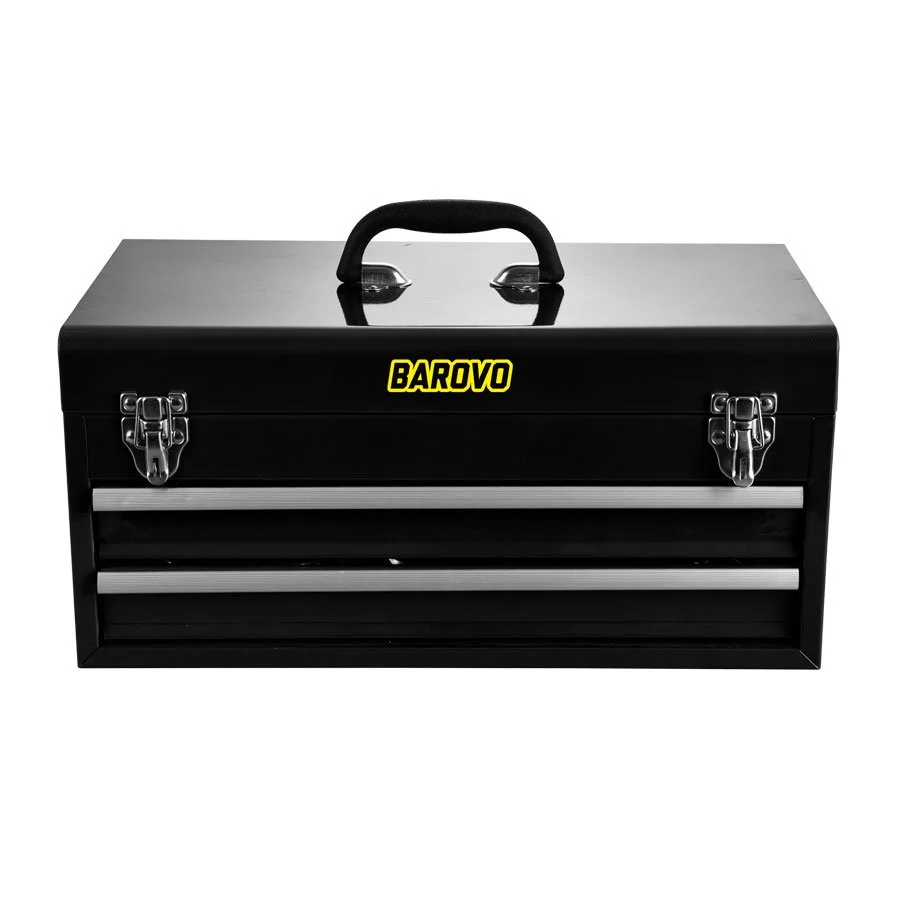 OUTLET Caja de herramientas metálica de 90 piezas (con golpe en la caja metalica)