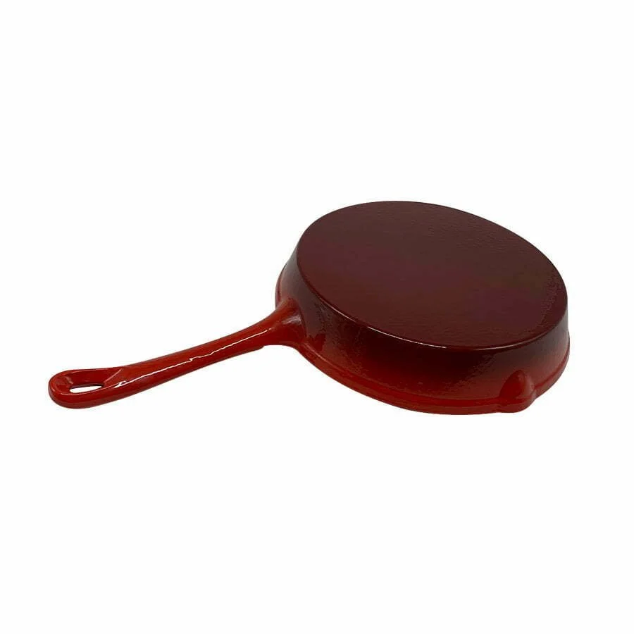 Sartén de hierro esmaltado rojo degradado 25 cm CCN059