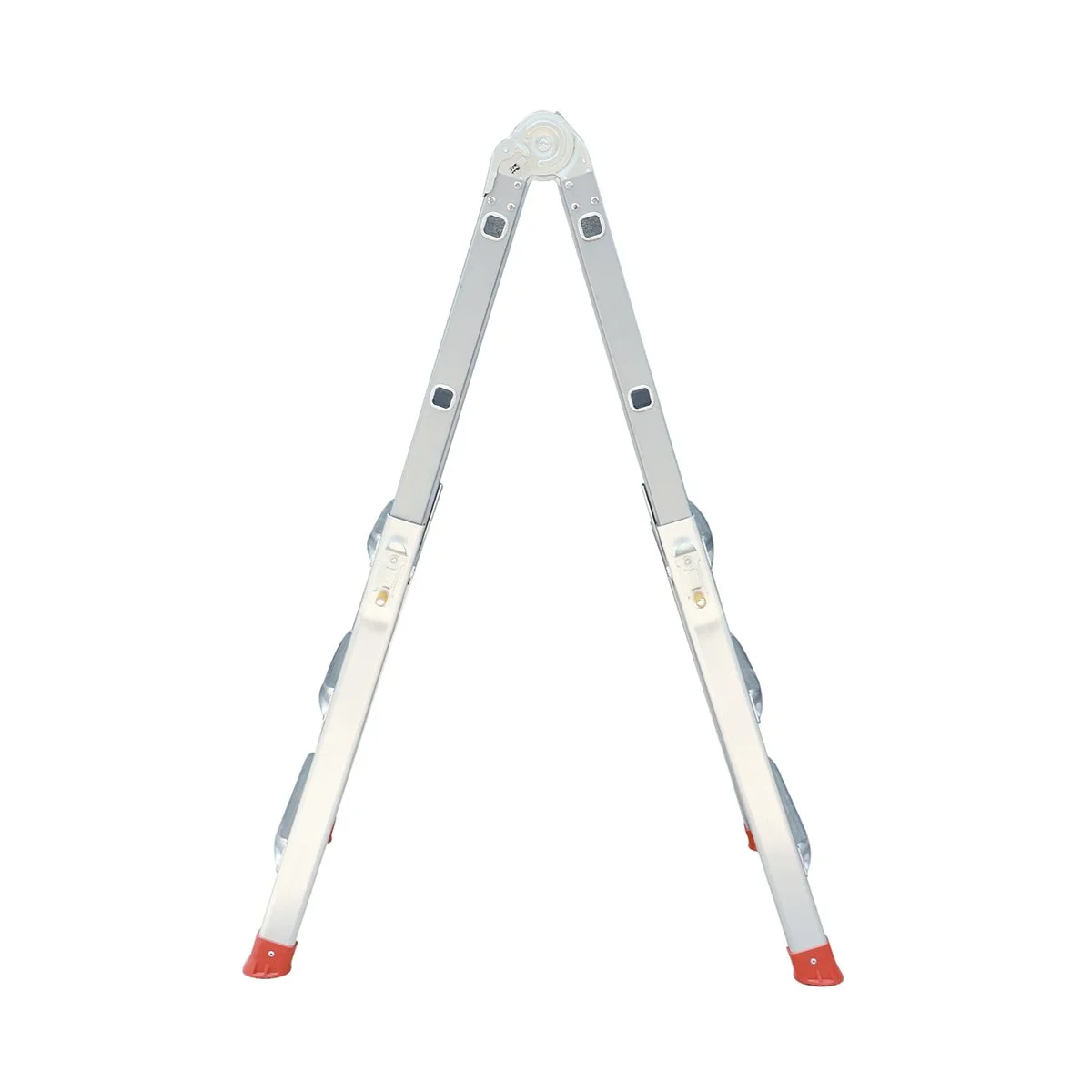 Escalera de aluminio 4x3 con pies extensibles 2,63 m MIYAWA DEEI-E263