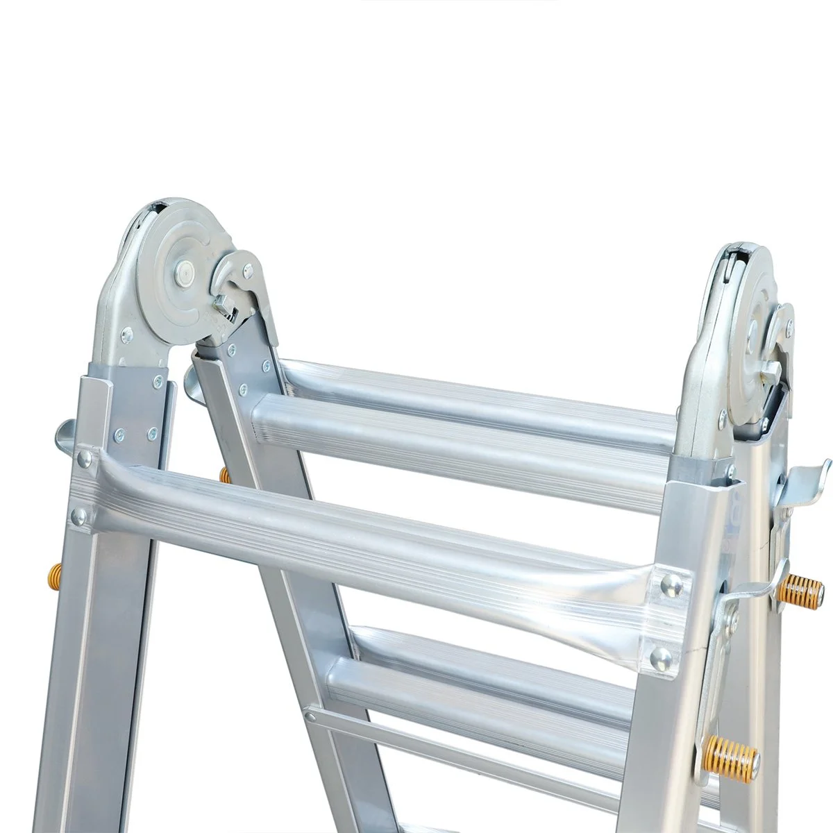 Escalera de aluminio 4x5 con pies extensibles 4,63 m MIYAWA DEEI-E463
