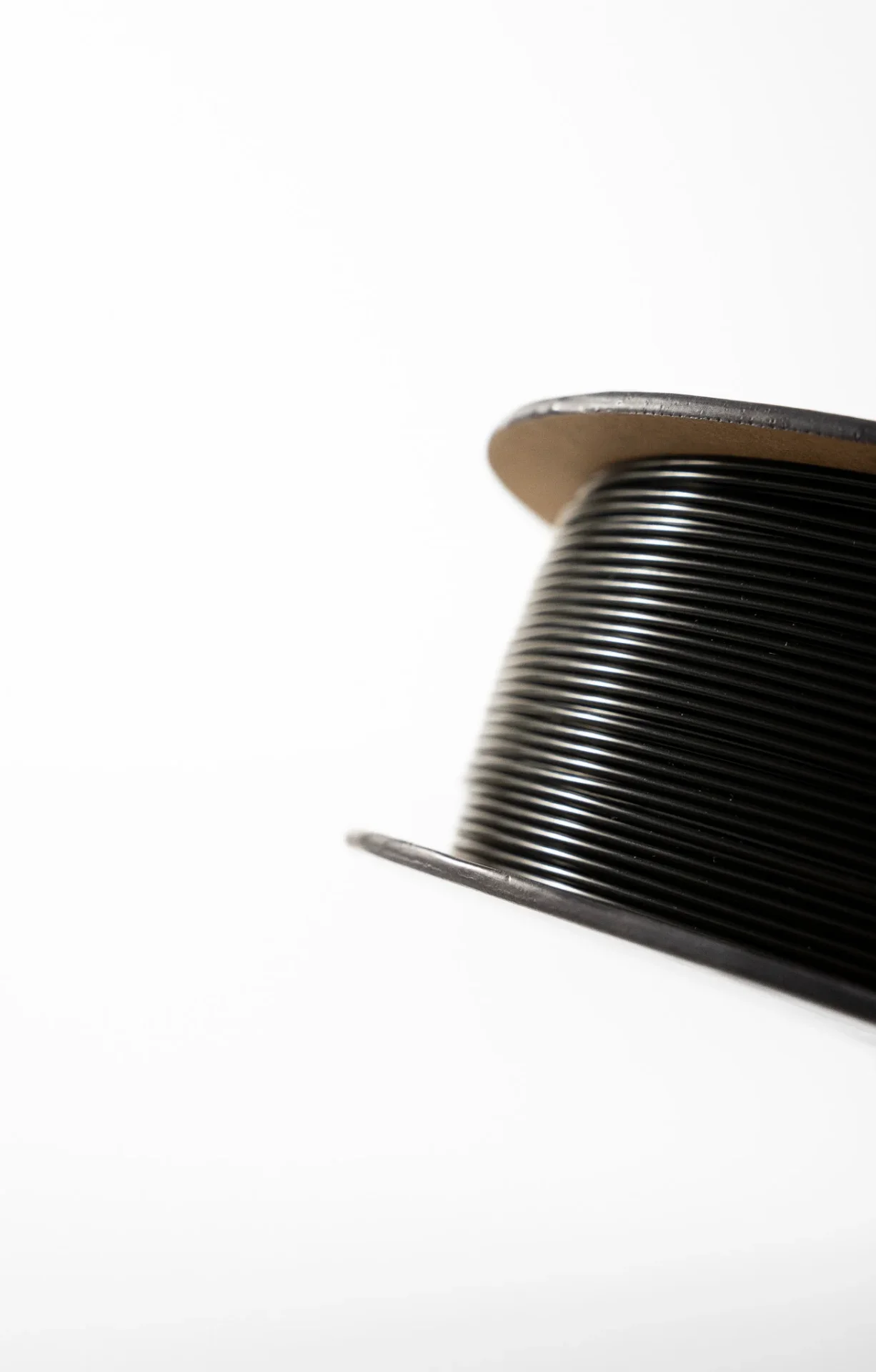 NEGRO FIBRA DE CARBONO (Black Carbon Fiberlack) PETG W3D FILAMENTO 3D 1.75MM 1KG 