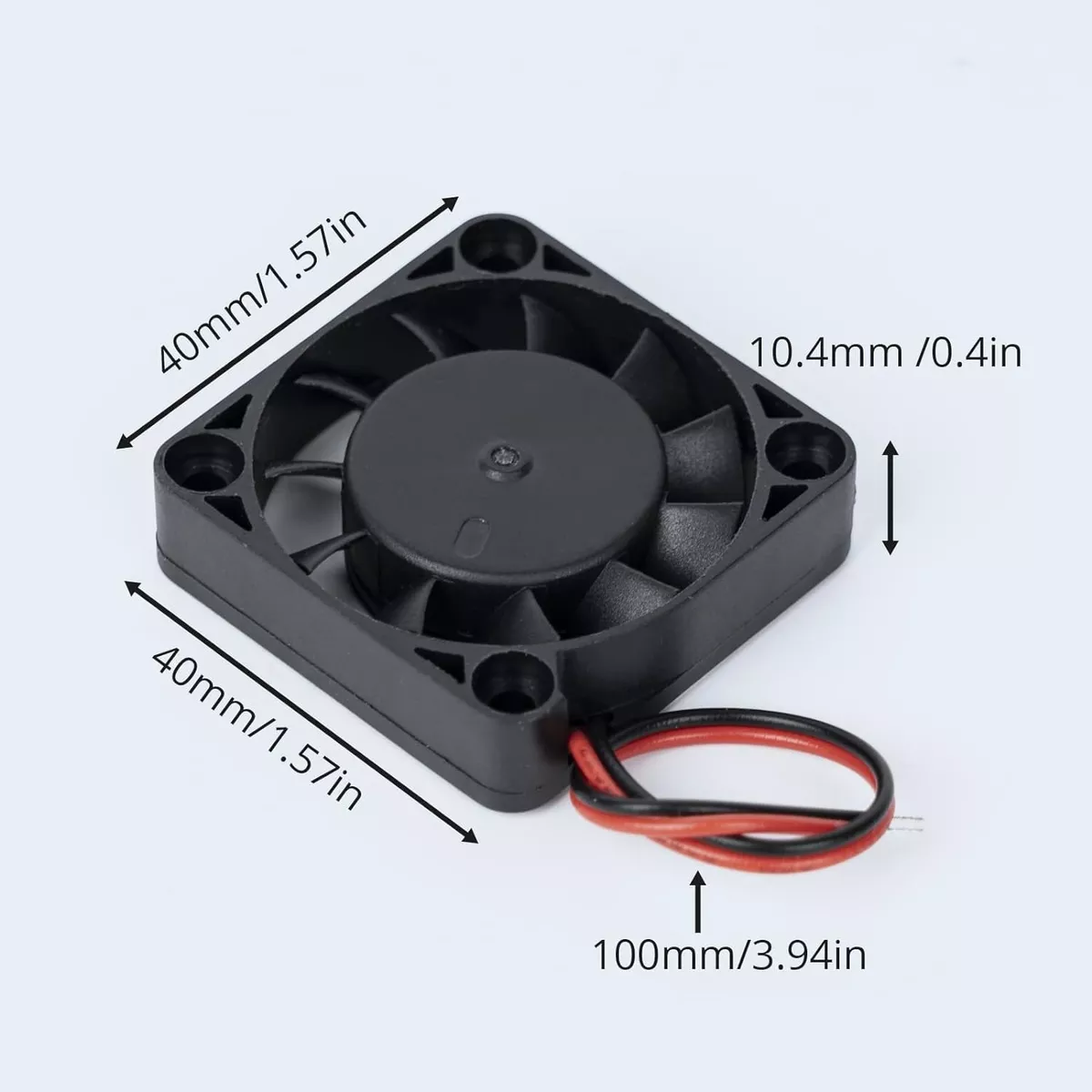 COOLER HOTEND FAN CREALITY VENTILADOR AXIAL 40X40X10 24V ENDER 3 5 V2 COD 2528 4004110075
