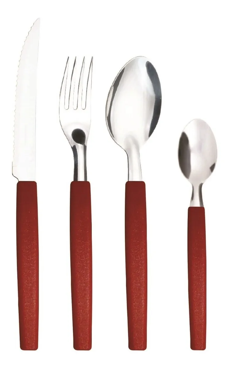 Set de 24 cubiertos Belize en frasco plástico - surtidos SIMONAGGIO CPPA-40/25S