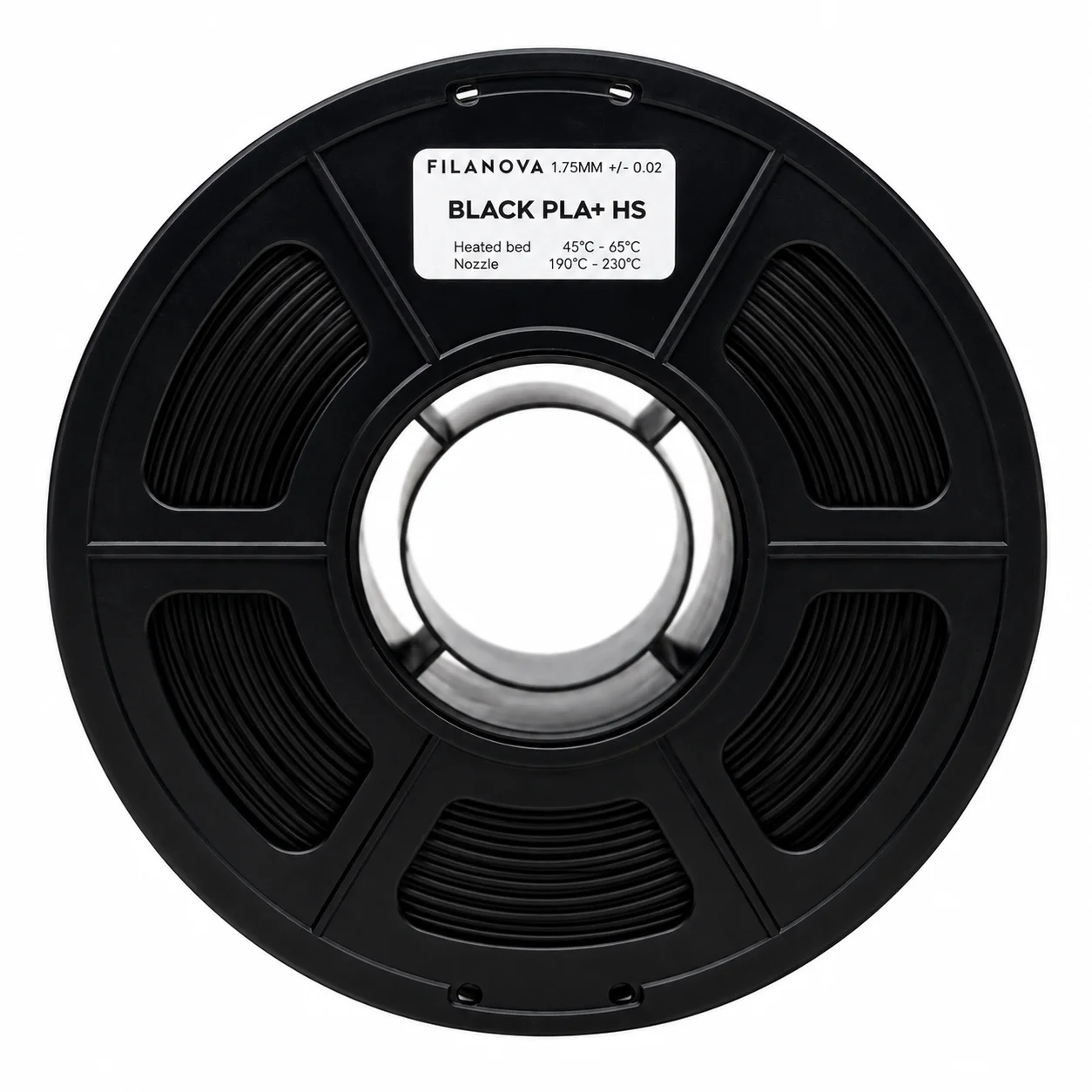 NEGRO PLA+ High Speed Filanova Chroma Filamento x1 Kg.