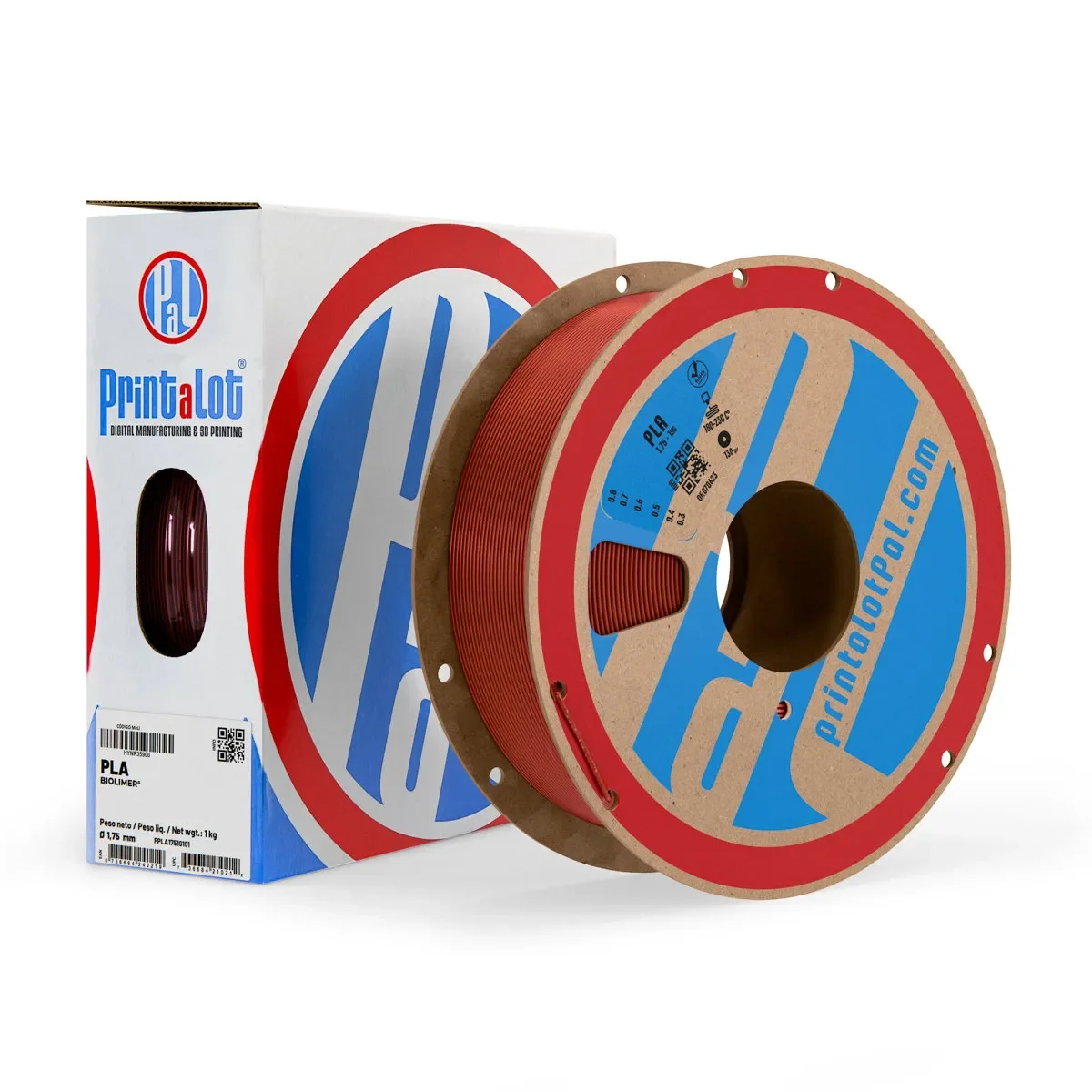 SAFRANO METALIZADO PLA PrintaLot x1KG Filamento 3D DIAMETRO 1,75mm