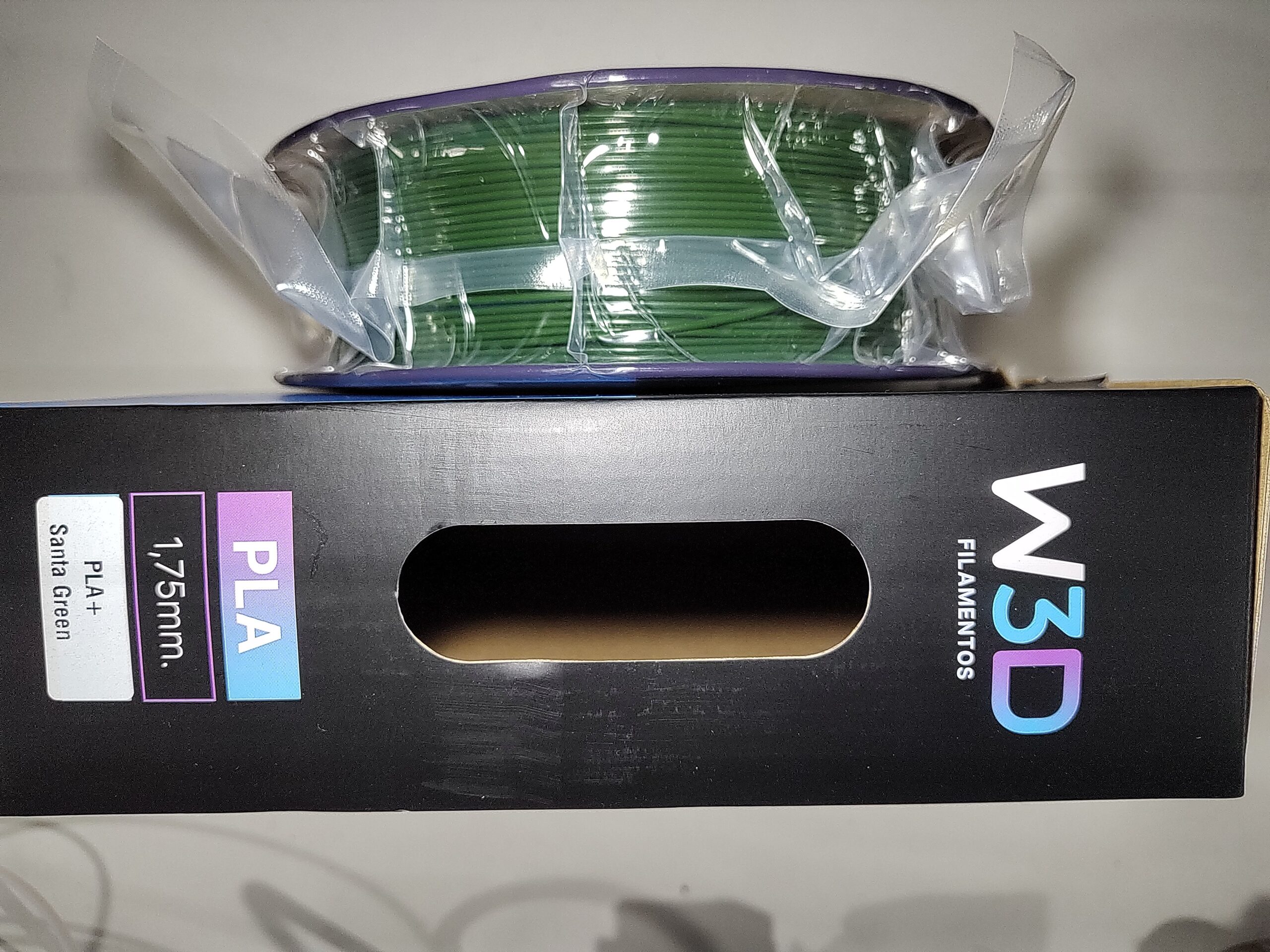 VERDE BOSQUE (Forest Green) PLA W3D FILAMENTO 3D 1.75MM 1KG 0101011