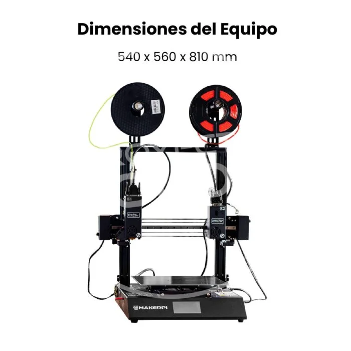 MakerPi P3 PRO 300x300x360mm Impresora 3D FDM