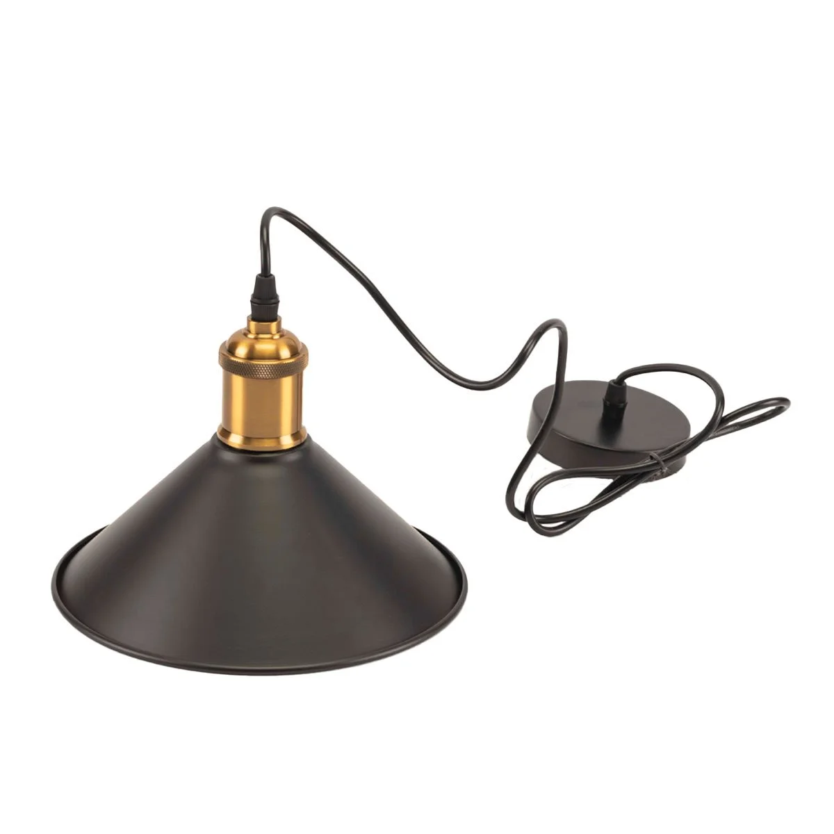Luminaria colgante plato Lampara