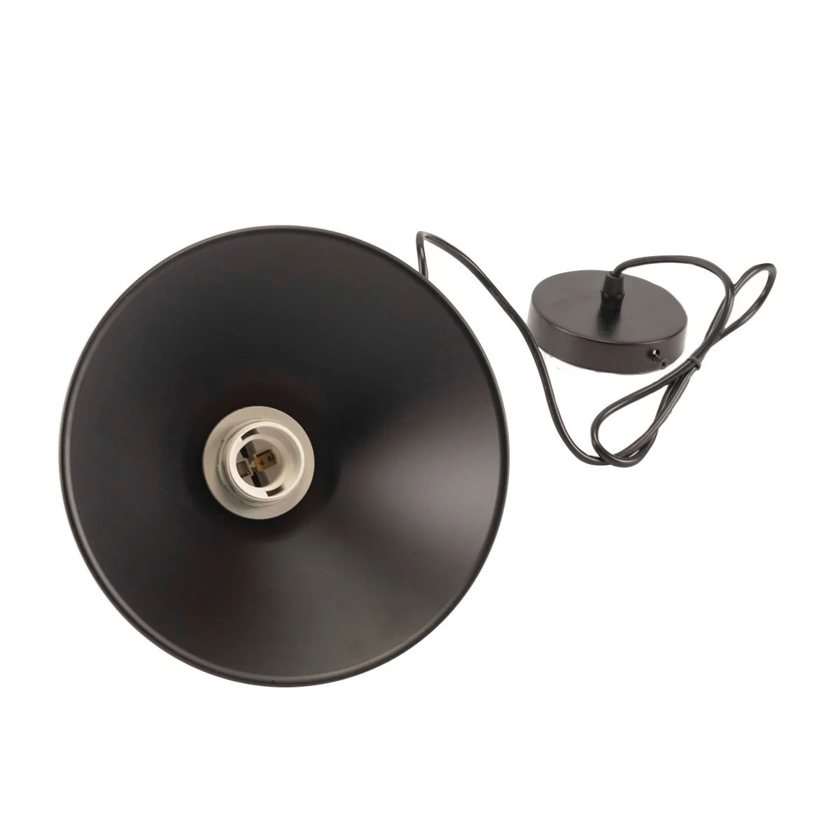 Luminaria colgante plato Lampara