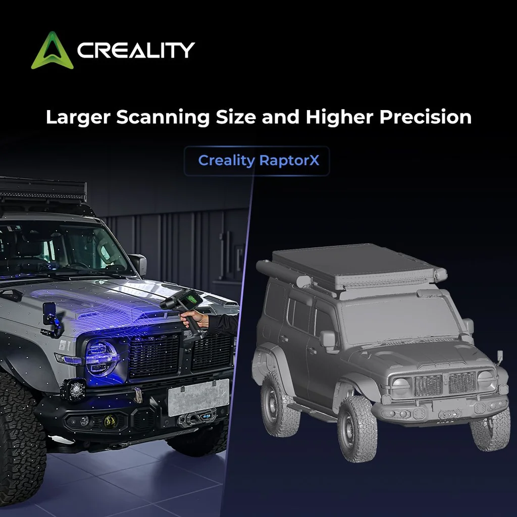 RAPTOR X USADO IGUAL A NUEVO Creality Escaner Escanner scaner CR-SCANRAPTORX 30 DIAS DE GARANTIA