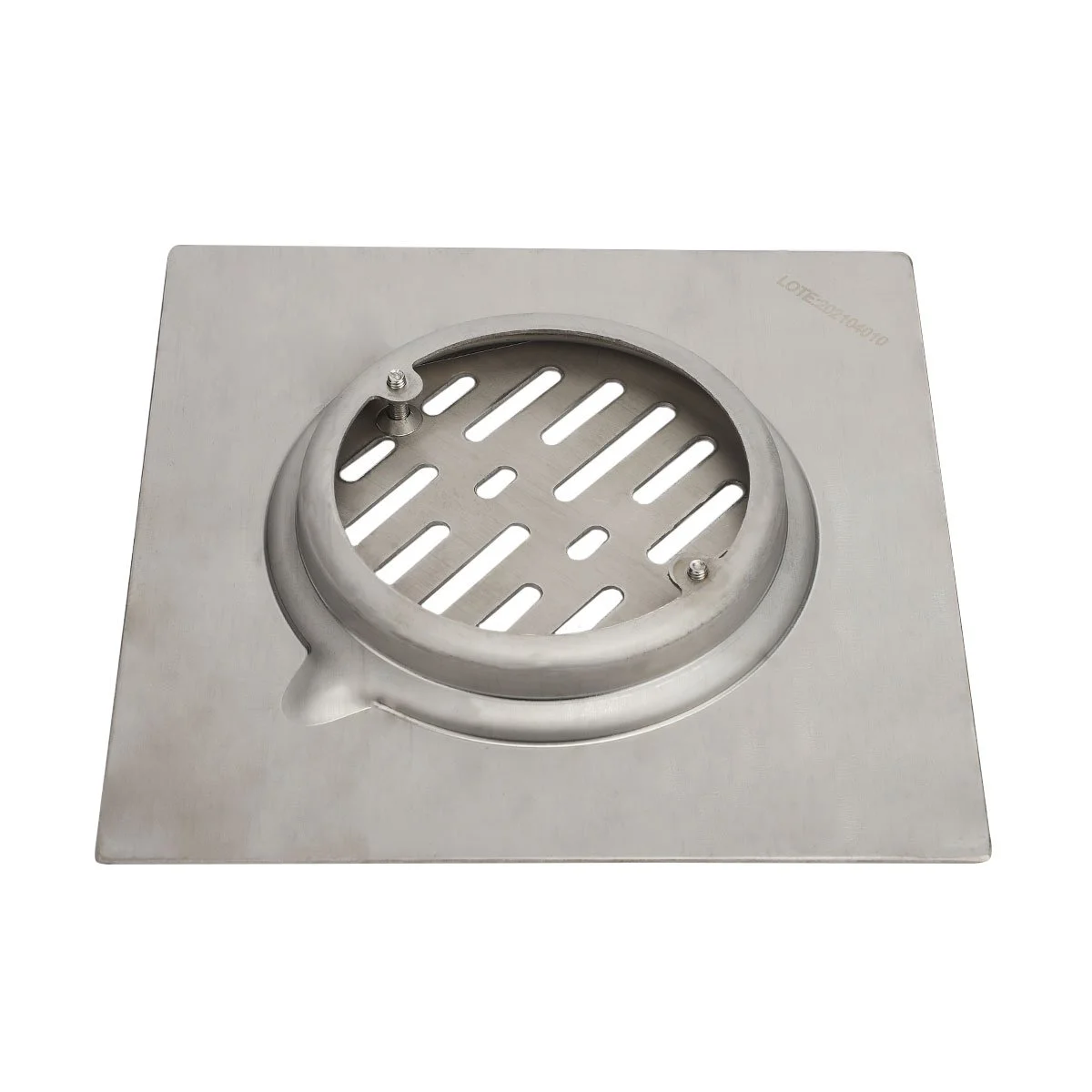 Rejilla y tapa para desagüe 20 cm × 20 cm GLOA