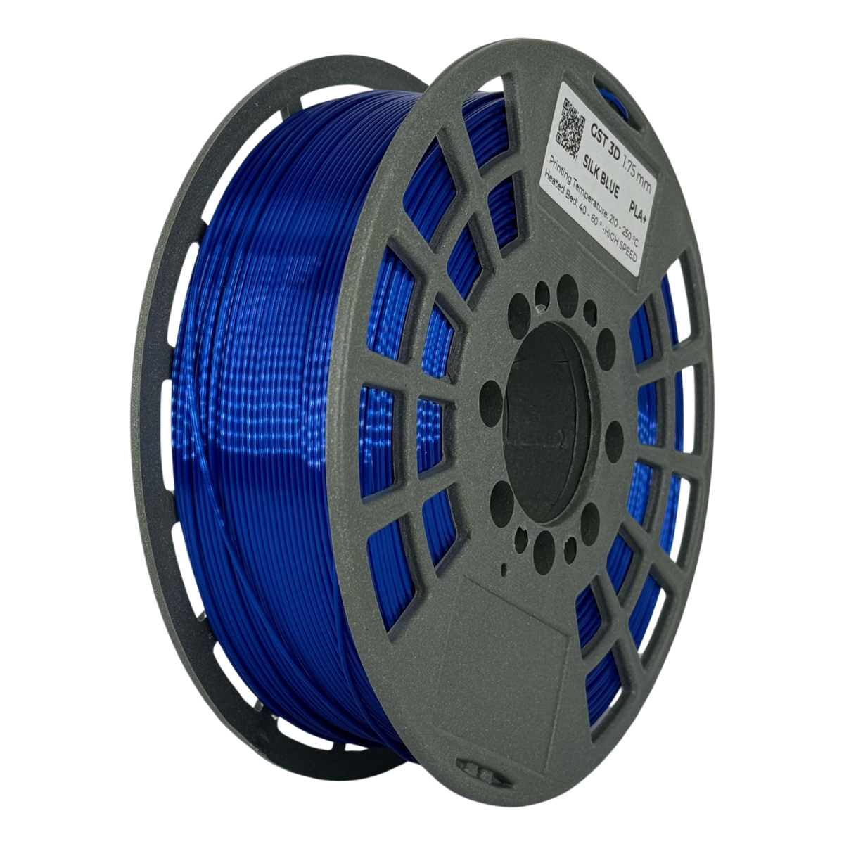 SILK AZUL BLUE GST CON CAJA PLA Filamento 3D 1.75 1KG