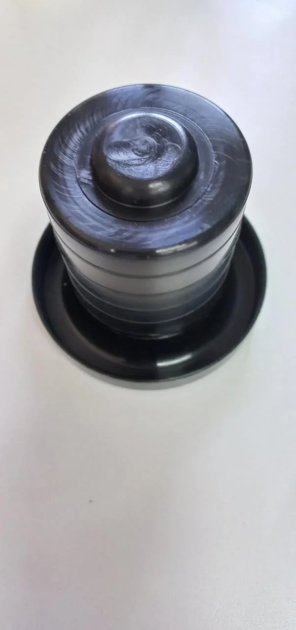 Hongo NEGRO polimero 1 Interior Mate SIN BOMBILLA DIFRA
