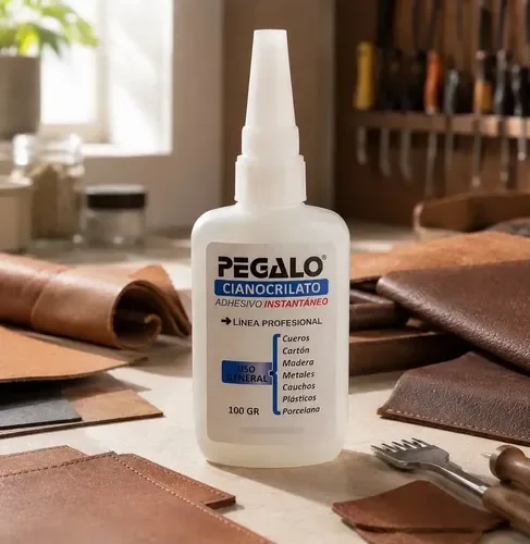 Cianocrilato 100gr Pegalo Profesional Instantáneo pegamento Adhesivo