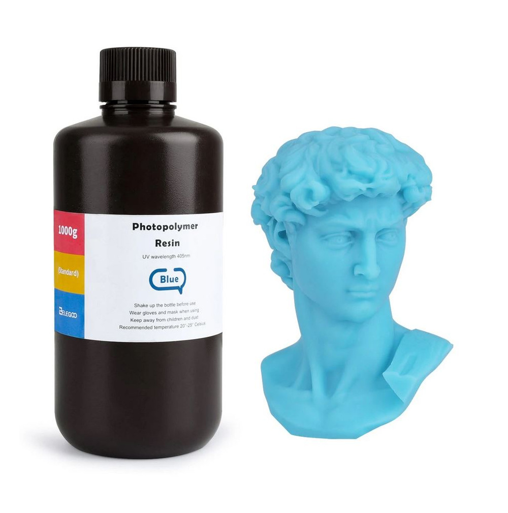 AZUL CLARO ABS RESINA ELEGOO 1kg 50.103.0093