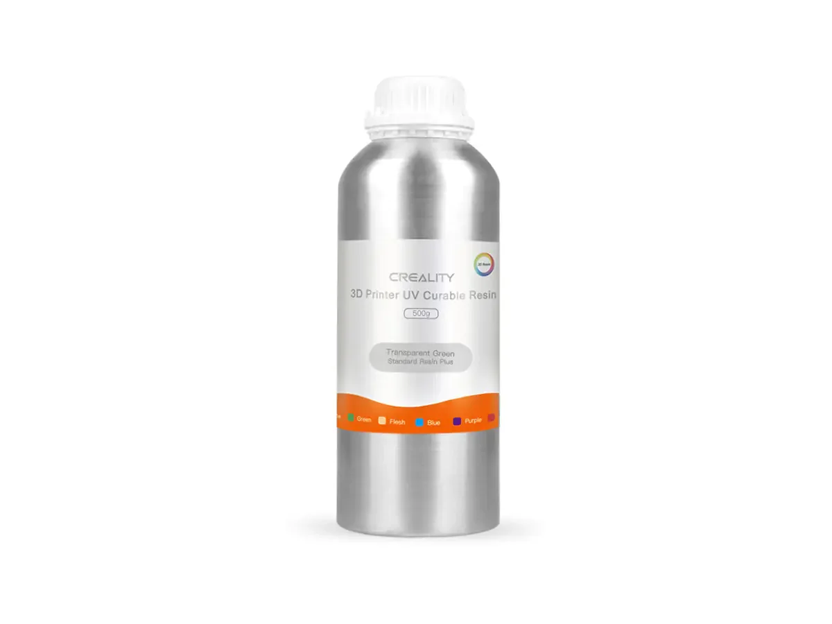 NARANJA Resina Dura Creality botella aluminio 500g COD 3302020026