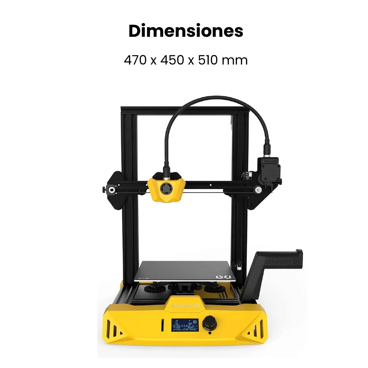 HORNET ARTILLERY 220x220x250mm Impresora 3D FDM