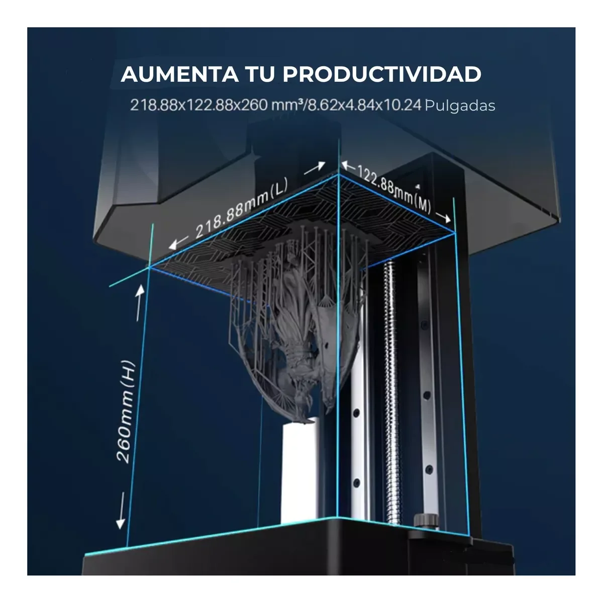 Saturn 3 Ultra 12k Wifi 218x122x260mm Lcd Impresora Resina Elegoo