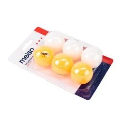 Set pelotas de ping-pong x 6 MEISO SPELPP6