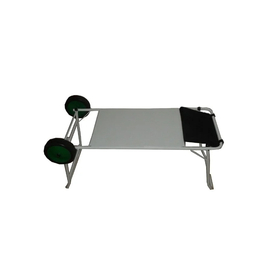 Carro mesa playero de acero plegable
