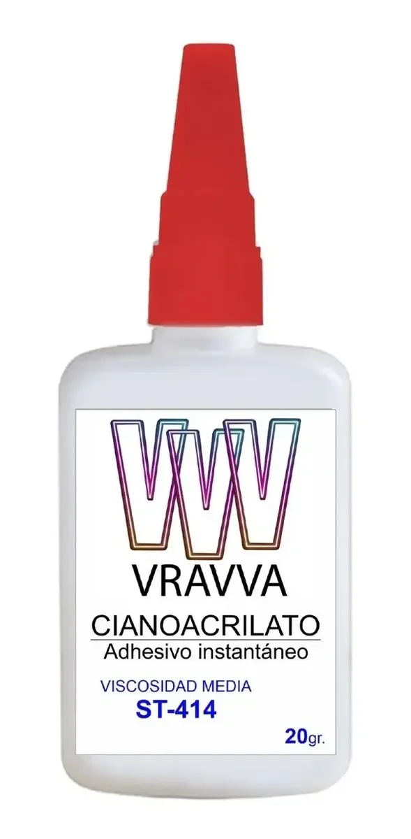 Adhesivo Pegamento Cianoacrilato St414 Visc/media 20 G Ciano