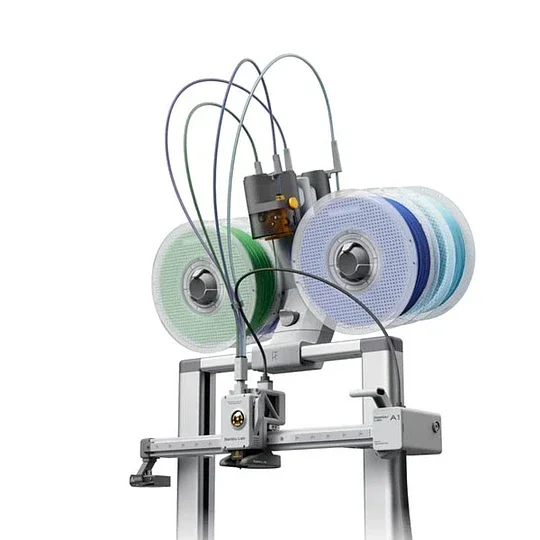 A1 Combo usada 256x256x256mm Impresora 3D FDM Bambu Lab USADA sin garantía, se retira armada en SUC BALLESTER