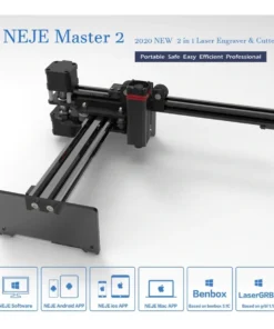 MASTER 3 20W 170X170MM Potencia óptica: 450nm 5,5 W LASER NEJE