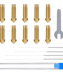 PICOS KIT 0,4-0,6-0,8 y 1,0 Multi size brass nozzle kit for Neptune 4 plus - 4 Max ELEGOO SKU 50.204.0065