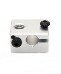 Bloque calentador tipo E3d V6 aluminio COD 30271