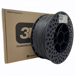 GRIS ACERO PLA 3N3 FILAMENTO 3D 1.75MM 1KG