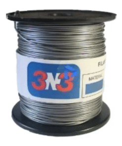 FLEXIBLE GRIS PLOMO FLEX 3N3 FILAMENTO 3D 1.75MM 500gr 3nFLEX
