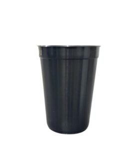 Negro Vaso Milkshake de plastico polimero con sorvete 300 ml - ALTA TAZA