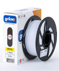 BLANCO PETG GRILON FILAMENTO 3D 1.75MM 1KG