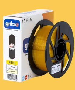 AMARILLO CLEAR PETG GRILON FILAMENTO 3D 1.75MM 1KG