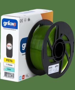 VERDE CLEAR PETG GRILON FILAMENTO 3D 1.75MM 1KG