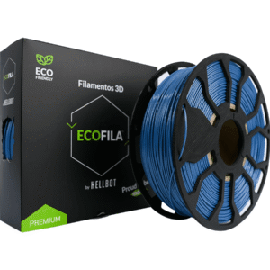 COBALTO CON CARRETEL PLA HELLBOT Filamento 3D 1,75mm x 1KG ECOFILA