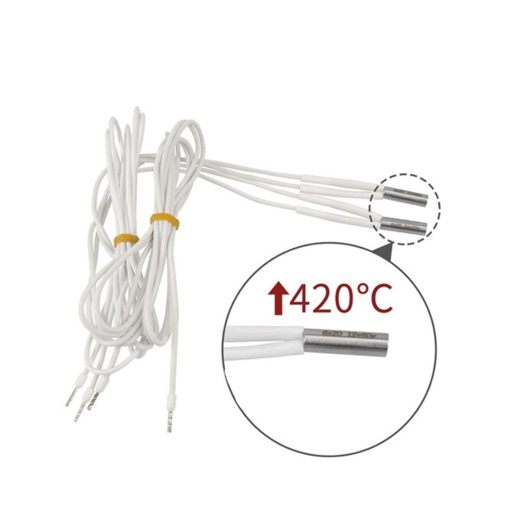 32238-Cartucho de 6x20mm - 12v 60w Siliconado cable 1mt